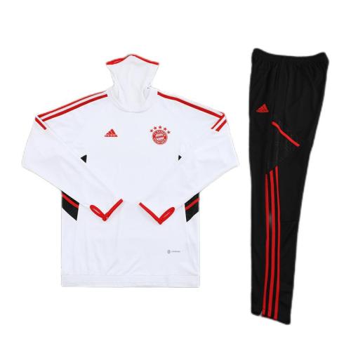 Bayern Munich 22/23 Tracksuit - White/Red