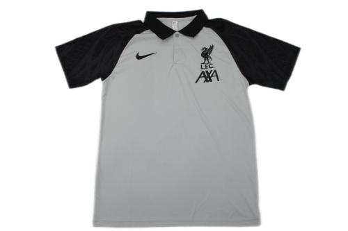 Liverpool 22/23 Grey/Black Polo Shirts