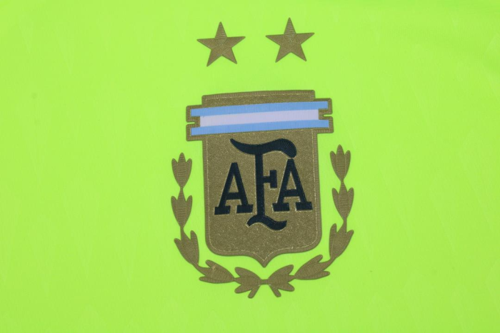 Argentina 2022 World Cup GK Green Soccer Jersey