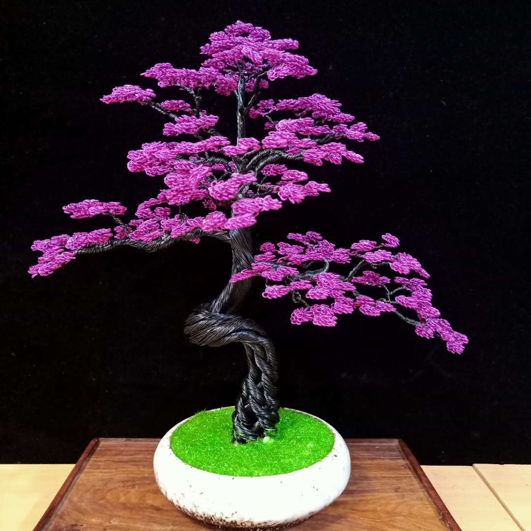 Height 10cm -24cm Aluminum Wire Bonsai Tree Original Gift ...