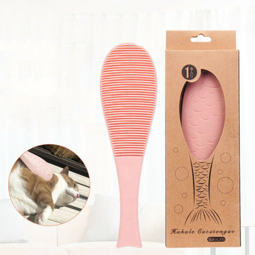 Us 8 99 Portable Pet Kitten Simulation Cats Tongue Massage Comb