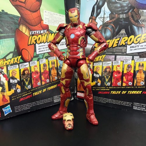 Ml Legends Iron Man Mark Mk 43 Armor Avenger 6 Action Figure Loose Xmas Gift