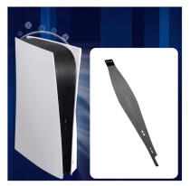 Carbon Fiber Waterproof and Dust Net Frosted Material Center Cover Protection for PS5 Game Console