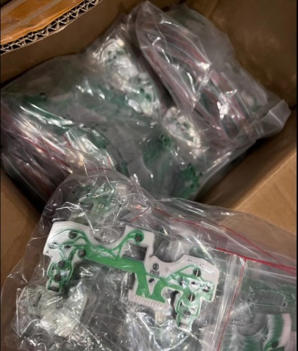 Original JDM-040 JDM-050 JDM-055 Conductive Film Keypad Flex Ribbon Cable Parts for ps4 Slim Pro Controller