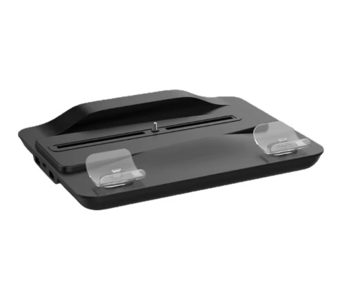 Multi-function Vertical Stand With Cooling Fan and Charging Station Base For PS5 Host and Controller
