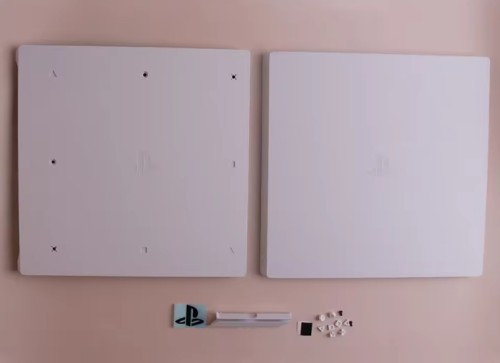 Replacement Housing Shell Case with Screws for PS4 Pro CUH-7000 - White