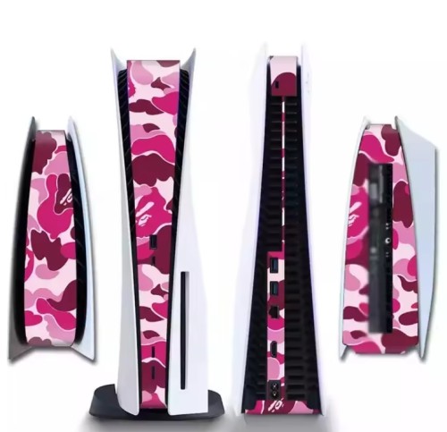 New Many Colors Sticker Skin For Game Console Controller Middle Optical Strip Skin Stickers Decals For PS5 Skins