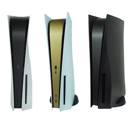 For PS5 Disk Edition Carbon Fiber Skin Sticker Decal Cover For Console Console Center Skin Sticker Drop Shipping