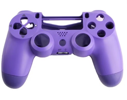 Replacement Top and Bottom Housing Shell Case for PS4 Controller JDM-050 - Purple
