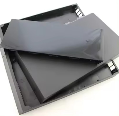 Replacement Top + Bottom Housing Case with Screwdriver for PS4 Console CUH-1000/1100 - Black