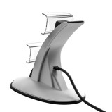 PS5 Controller Charging Dock Breathing Light Indicators Safety Chip Stable Base Dual Controller Charger for PS5