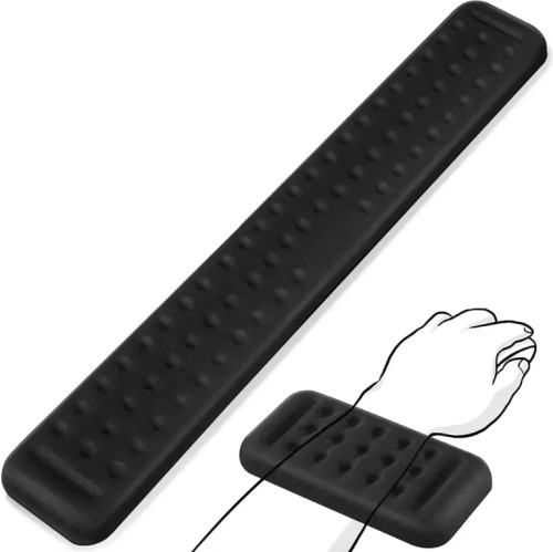 Memory Foam Keyboard Wrist Rest Mouse Pad Wrist Support Ergonomic Design for Office Home Office Laptop Desktop Computer