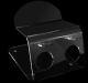 Acrylic Vr Glasses Headset Rack Desktop Holder Display Stand For Oculus Quest 2/3 Accessories