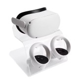Acrylic Vr Glasses Headset Rack Desktop Holder Display Stand For Oculus Quest 2/3 Accessories