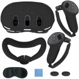 New Design VR Silicone Protective Cover 6 Pieces Set Console Cover Controller Cover For Meta Quest 3 Accessories