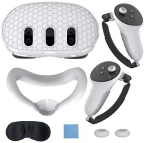 New Design VR Silicone Protective Cover 6 Pieces Set Console Cover Controller Cover For Meta Quest 3 Accessories