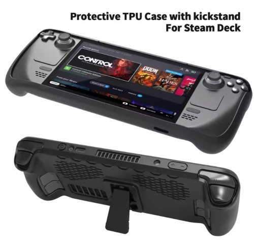 Protective TPU Case with kickstand for Steam Deck