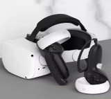High Quality Custom Silicone Vr Game Headset All In One Knuckle Touch Handle Grip Cover For Oculus Quest 2
