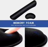 Wholesale Factory Price Wrist Rest for Computer Keyboard and Mouse Pad Support Memory Foam Set Best for Work Office Gaming
