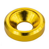 M3 Finishing Countersunk Washers, Anodized Aluminum Alloy, Head Washers Gaskets Cup Shim for Screw RC/FPV/PC/Drone/Mechanical/Woodenwork Accessories Parts