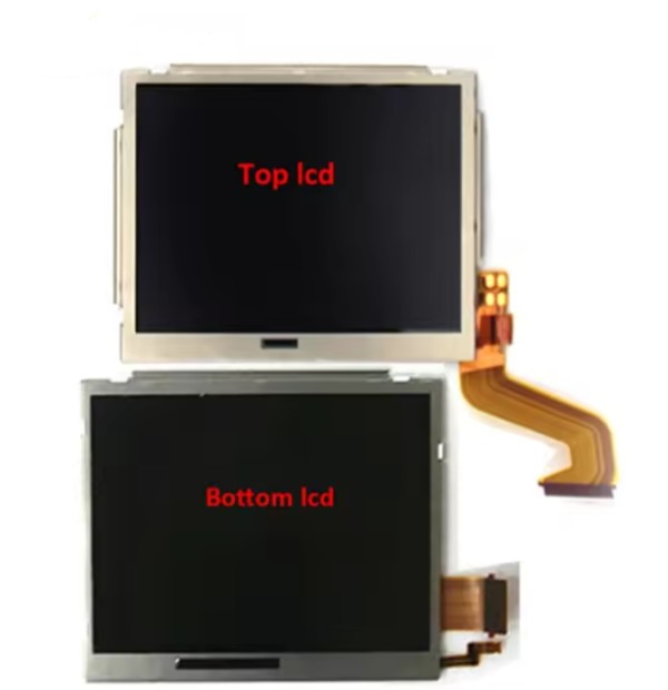 Top Bottom Upper Lower LCD Screen Display for DS Lite NDS NDSL NDSI 3DS 3DSXL/LL New 3DS LL XL Repair Parts