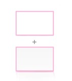 Shell Case LCD Screen Lens Frame Cover for DS Lite NDSL