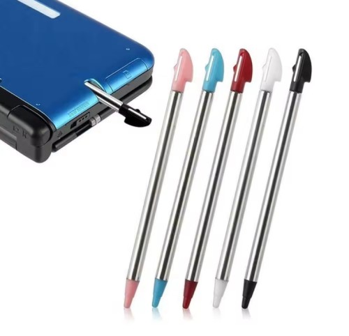 Colors Retractable Metal Stylus for 3DS Console Stylus Pen Touch Screen Pen