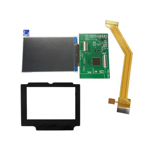 Bran new Hight light BRIGHTER backlit LCD screen for GBA sp