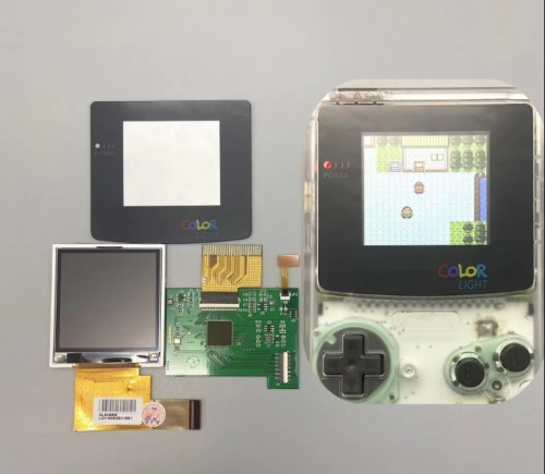 GBC LCD High brightness LCD screen for Gameboy COLOR GBC, plug and play without welding and shell cutting.