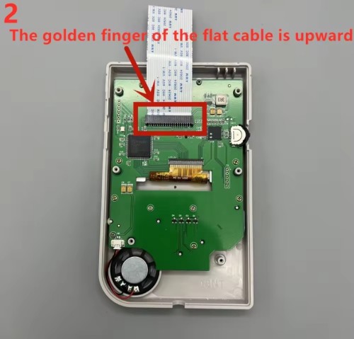 2.45 inch For GAME BOY for GB first generation original size highlight LCD screen no need to cut shell