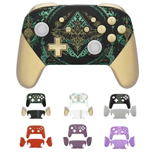 Customized Front Back Shell Grip Cover Full Replacement Shell Controller Cases For Switch Pro