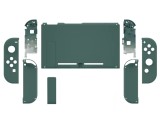 Soft Touch Grip Back Plate For Switch DIY Replacement Shell Handheld Controller Housing