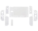 Soft Touch Grip Back Plate For Switch DIY Replacement Shell Handheld Controller Housing