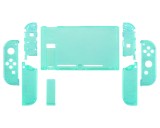 Soft Touch Grip Back Plate For Switch DIY Replacement Shell Handheld Controller Housing