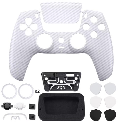 Redesigned Shell Case Custom Water Transfer Printing Front Shell Design For PS5 Controller