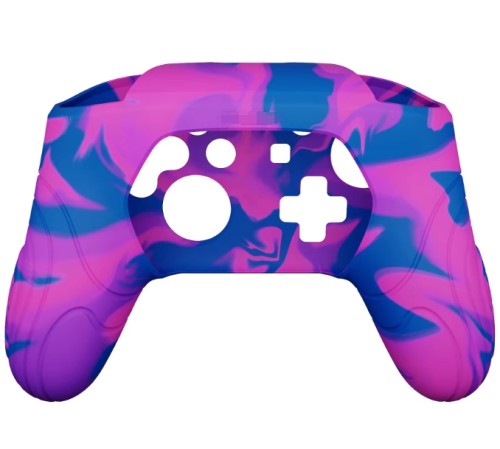Custom Anti Slip Camouflage Soft Silicone Skin Protective Case For Switch Pro Controller Grip Cove