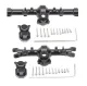 2pcs 1/24 Axial SCX24 90081 Upgrade Part Aluminum Alloy Front and Rear Axle Housing w/ Diff Cover