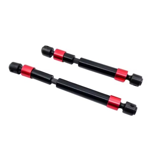 2pcs 1/10 for Trx4 Trx-4 324mm Wheelbase Rock Crawler Metal CVD Upgrade Parts Front Rear Drive Shaft