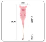 New style Catnip Kitten Interactive Toys For Cat Lover Gifts Kitty Chew Bite Kick Toys Supplies Plush Catmint Pet Toy
