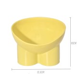 Manufacturer wholesale green pink yellow Pet dog cat bowl stable indoor cats Food and water bowls