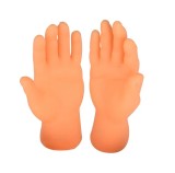 mini finger cat toy cat interactive toy wholesale Mini Funny Cartoon Finger Hands cat Massage Toys pet supply