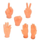 mini finger cat toy cat interactive toy wholesale Mini Funny Cartoon Finger Hands cat Massage Toys pet supply