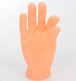 mini finger cat toy cat interactive toy wholesale Mini Funny Cartoon Finger Hands cat Massage Toys pet supply