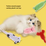 New style Catnip Kitten Interactive Toys For Cat Lover Gifts Kitty Chew Bite Kick Toys Supplies Plush Catmint Pet Toy
