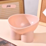 Manufacturer wholesale green pink yellow Pet dog cat bowl stable indoor cats Food and water bowls
