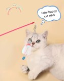 New insect cat-teasing stick Cat toy small bee fishing rod type cat-teasing stick