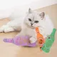 Funny new design plush beer bottles bite resistant squeaky cat plush toys Pet stuffed toys with catnip