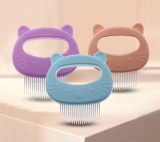 Pet comb Cats to float hair needle comb beauty massage cat ear shell comb Cat brush pet supplies