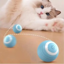 Automatic 360 Self-Rotating Rolling Ball with USB Rechargeable pet Exercise Chase Toy Ball Cat Smart Rolling Balls Toys