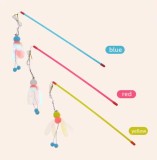 New insect cat-teasing stick Cat toy small bee fishing rod type cat-teasing stick
